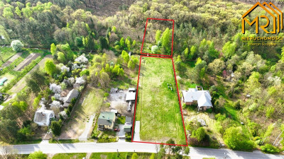 Działka pod zabudowę jednorodzinną bliźniaczą lub - Jodłówka-Wałki  -
małopolskie Zdjęcie nr 2