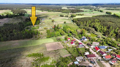 Pięknie położone działki budowlane pod lasem - Drężno  -
Zachodniopomorskie Zdjęcie nr 7