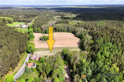 Działka budowlana przy zakolu rzeki Parsęta - Radomyśl  -
Zachodniopomorskie Zdjęcie nr 4