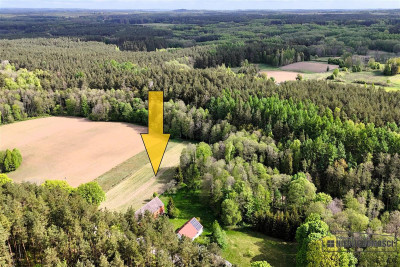 Działka budowlana przy zakolu rzeki Parsęta - Radomyśl  -
Zachodniopomorskie Zdjęcie nr 5