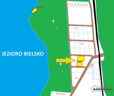 Działka blisko jeziora Bielsko gm Biały Bór - Trzmielewo  -
Zachodniopomorskie Zdjęcie nr 3