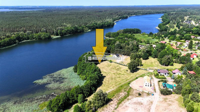 Dostęp do jeziora Dołgie ok 65 m linii brzegowej - Dołgie   - Zachodniopomorskie