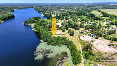 Dostęp do jeziora Dołgie ok 65 m linii brzegowej - Dołgie  -
Zachodniopomorskie Zdjęcie nr 6