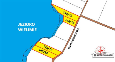 Działki rolne przy jeziorze Wielimie - Marcelin   -
Zachodniopomorskie Zdjęcie nr 4