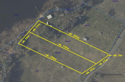 Działki rolne przy jeziorze Wielimie - Marcelin   -
Zachodniopomorskie Zdjęcie nr 6
