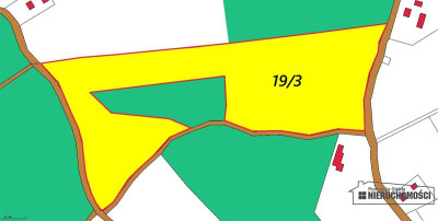 Grunt siedliskowy w otoczeniu lasu ok 25 km od J - Łączno  -
Zachodniopomorskie Zdjęcie nr 5