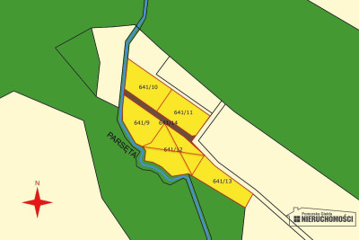 Działki pięknie położone nad rzeką Parsęta - Parsęcko  -
Zachodniopomorskie Zdjęcie nr 3