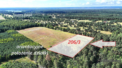 Okolica jeziora Dołgie i kompleksów leśnych - Dołgie   -
Zachodniopomorskie Zdjęcie nr 5