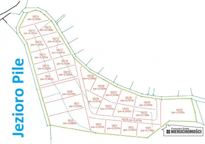 Działka nad samym Jeziorem Pile - Krągi  -
Zachodniopomorskie Zdjęcie nr 12