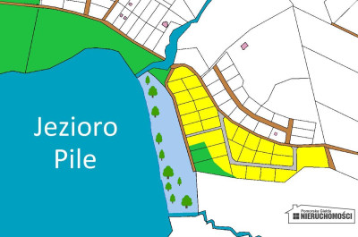 Działka nad samym Jeziorem Pile - Krągi  -
Zachodniopomorskie Zdjęcie nr 9