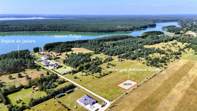 Działka budowlana blisko jeziora Dołgie - Dołgie  - Zachodniopomorskie