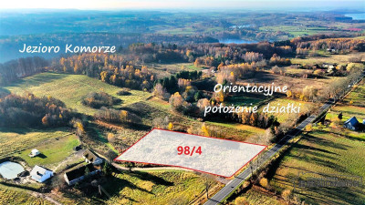 Działka blisko jeziora Komorze  4900 m2 Sikory - Sikory  -
Zachodniopomorskie Zdjęcie nr 2