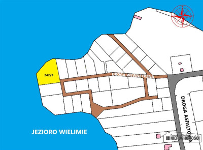 UNIKAT Działka z dostępem do jeziora Wielimie - Szczecinek  -
Zachodniopomorskie Zdjęcie nr 7