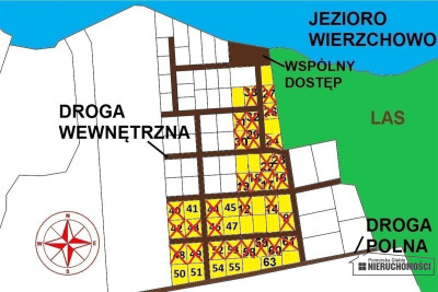 Działka budowlana w Wierzchowie blisko jeziora - Wierzchowo  -
Zachodniopomorskie Zdjęcie nr 5