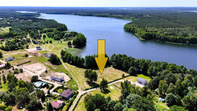 Działka budowlana przy jeziorze Dołgie - Dołgie  - Zachodniopomorskie