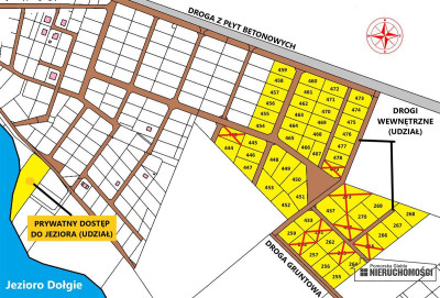 NA RATY Ogrodzone działki blisko jez Dołgie - Dołgie  -
Zachodniopomorskie Zdjęcie nr 3