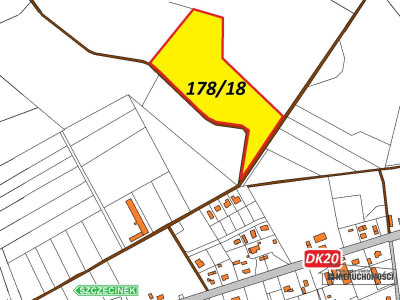 Działka siedliskowa ze stawem pod miastem - Marcelin  -
Zachodniopomorskie Zdjęcie nr 10