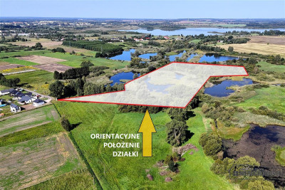 Działka siedliskowa ze stawem pod miastem - Marcelin  -
Zachodniopomorskie Zdjęcie nr 3