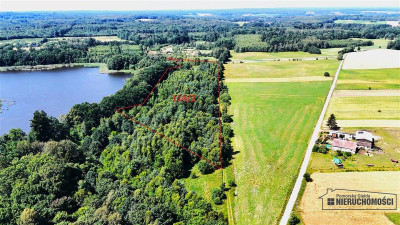 Duża działka siedliskowa nad Jeziorem Kiełpino - Kiełpino  -
Zachodniopomorskie Zdjęcie nr 3