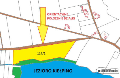 Duża działka siedliskowa nad Jeziorem Kiełpino - Kiełpino  -
Zachodniopomorskie Zdjęcie nr 4