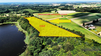 Duża działka siedliskowa nad Jeziorem Kiełpino - Kiełpino  -
Zachodniopomorskie Zdjęcie nr 5