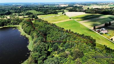 Duża działka siedliskowa nad Jeziorem Kiełpino - Kiełpino  -
Zachodniopomorskie Zdjęcie nr 6