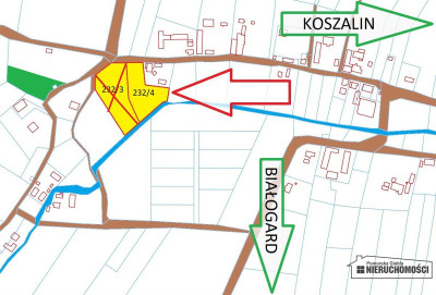 Duża działka ok 33 km od morza i 24 km od Koszali - Żeleźno   -
Zachodniopomorskie Zdjęcie nr 4