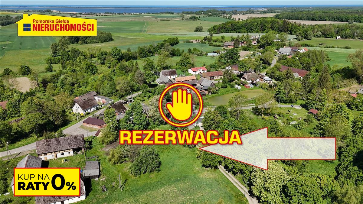 Działka ok 6 km od Morza Bałtyckiego - sprzedaż n - Boryszewo   -
Zachodniopomorskie Zdjęcie nr 1