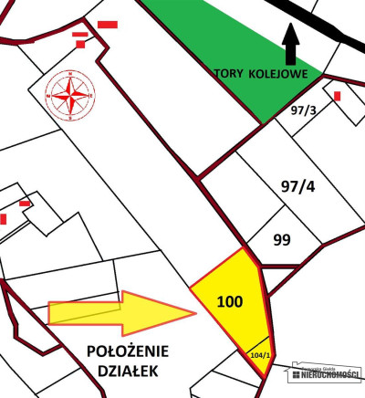 Grunt rolny z możliwością zabudowy siedliskowej - Parsęcko   -
Zachodniopomorskie Zdjęcie nr 7