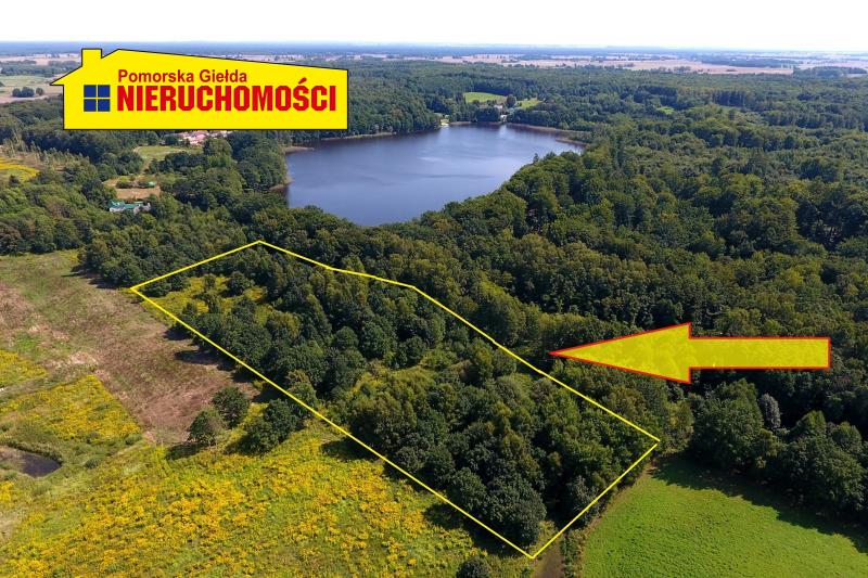 Działka nad jeziorem usługi sportu i rekreacji -  - Szczecinek   -
Zachodniopomorskie Zdjęcie nr 1