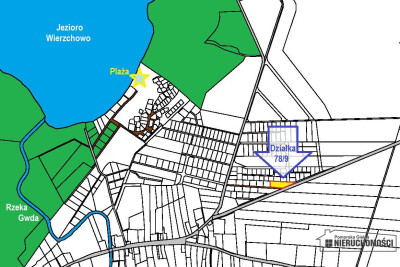 Działka letniskowa-budowlana nad jez Wierzchowo - Stare Wierzchowo   -
Zachodniopomorskie Zdjęcie nr 11