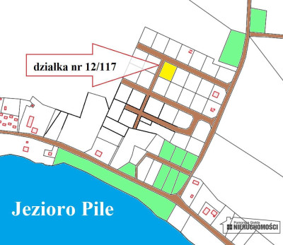 DZIAŁKA BUDOWLANA OK 300 m OD JEZIORA PILE - Dąbrowica   -
Zachodniopomorskie Zdjęcie nr 3