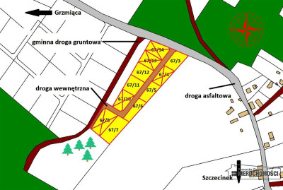 Na raty 0 Działka budowlana na skraju wsi - Radomyśl   -
Zachodniopomorskie Zdjęcie nr 8