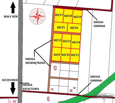 Duże działki budowlane na skraju wsi - Drzonowo   -
Zachodniopomorskie Zdjęcie nr 8