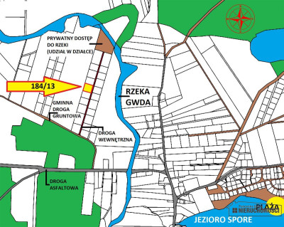 Działka budowlana blisko rzeki i jeziora Spore - Spore   -
Zachodniopomorskie Zdjęcie nr 3