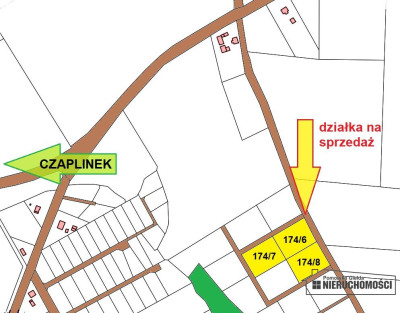 1 km od jeziora Pile - możliwość zabudowy zagrodow - Silnowo   -
Zachodniopomorskie Zdjęcie nr 3