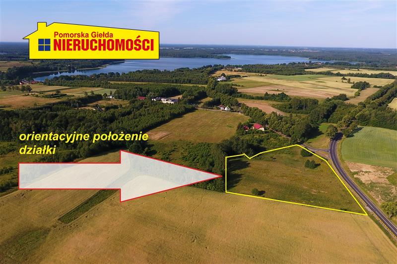 Działka siedliskowa ok 1 km od Jeziora Pile - Silnowo   -
Zachodniopomorskie Zdjęcie nr 1