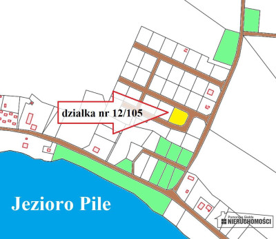 DZIAŁKA BUDOWLANA OK 200 m OD JEZIORA PILE - Dąbrowica   -
Zachodniopomorskie Zdjęcie nr 3