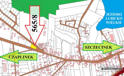 DZIAŁKA MIESZKALNO - USŁUGOWA - Łubowo   -
Zachodniopomorskie Zdjęcie nr 3