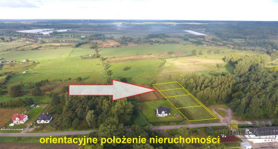 Tanie działki budowlane blisko Bałtyku ok 40 od K - Kościernica   -
Zachodniopomorskie Zdjęcie nr 4