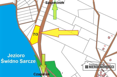 Działka nad Jeziorem Świdno-Sarcze - Przyjezierze   -
Zachodniopomorskie Zdjęcie nr 6