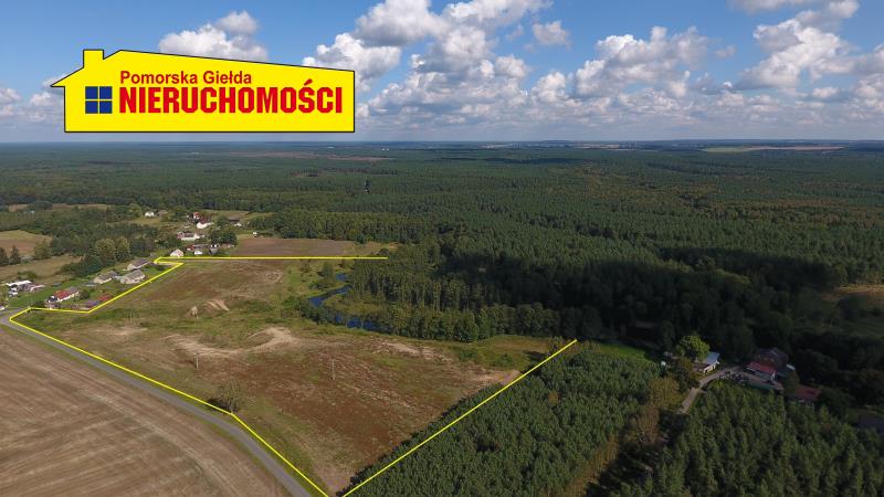 Działki nad rzeką Gwda w Lubnicy gm Okonek - Lubnica   -
Wielkopolskie Zdjęcie nr 1