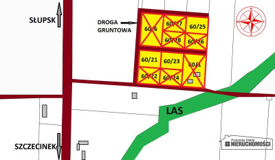 Działki budowlane na skraju wsi w pobliżu jezior - Drzonowo   -
Zachodniopomorskie Zdjęcie nr 11