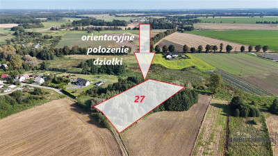 Działka budowlana 17 km od morza - na raty - Skoczów   -
Zachodniopomorskie Zdjęcie nr 5