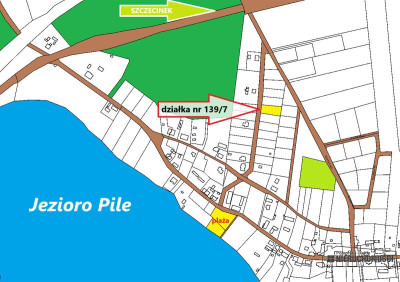 Działka budowlana w pobliżu jeziora Pile - Piława   -
Zachodniopomorskie Zdjęcie nr 8