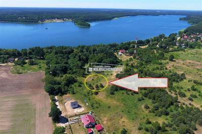 DZIAŁKA BUDOWLANA OK 200 m OD JEZIORA PILE - Dąbrowica   - Zachodniopomorskie