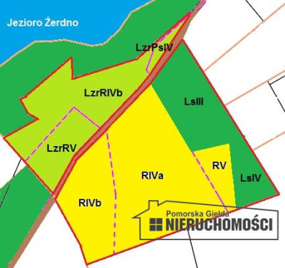 Grunty nad Jeziorem Żerdno - Żerdno  -
Zachodniopomorskie Zdjęcie nr 9