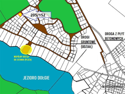 Działka budowlana z altaną blisko jeziora i przy l - Dołgie   -
Zachodniopomorskie Zdjęcie nr 12