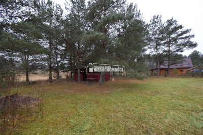 Działka budowlana z altaną blisko jeziora i przy l - Dołgie   - Zachodniopomorskie