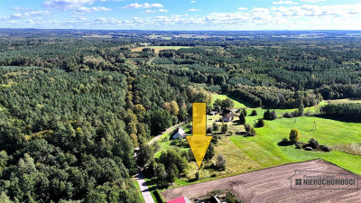 Działka budowlana na skraju wsi przy asfalcie - Nosibądy  -
Zachodniopomorskie Zdjęcie nr 2